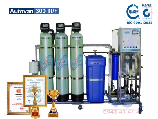 Dây chuyền lọc nước cho máy làm đá sạch