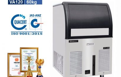 Máy làm đá sạch 60KG mini dân dụng VA120 của Việt An