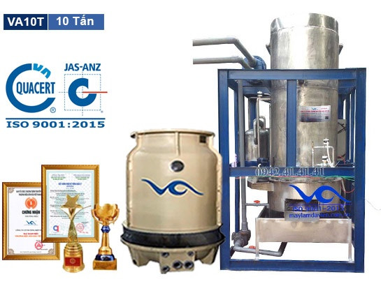 máy làm đá sạch 10 tấn