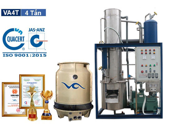 máy làm đá sạch 4 tấn