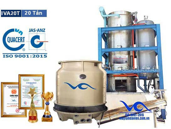 máy làm đá sạch 20 tấn
